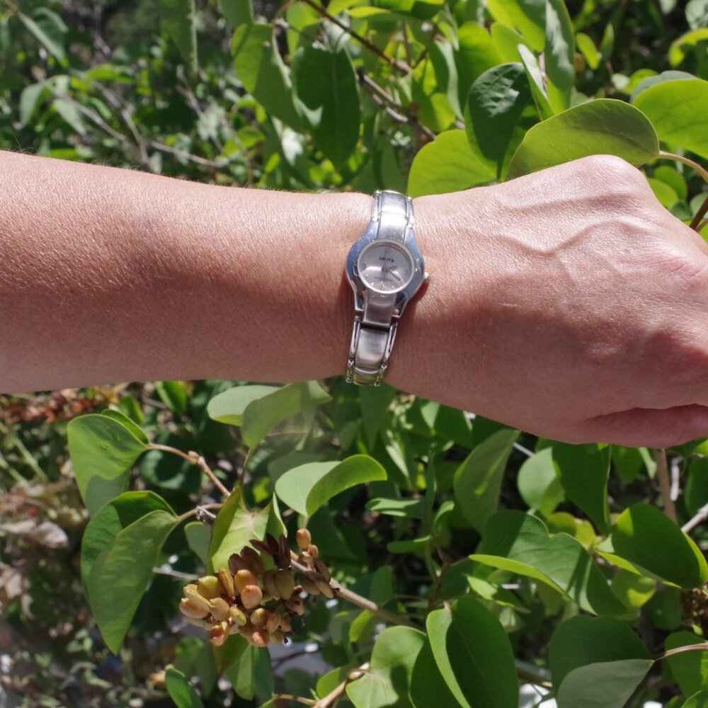 Silver Plated Levi's Ladies Watch